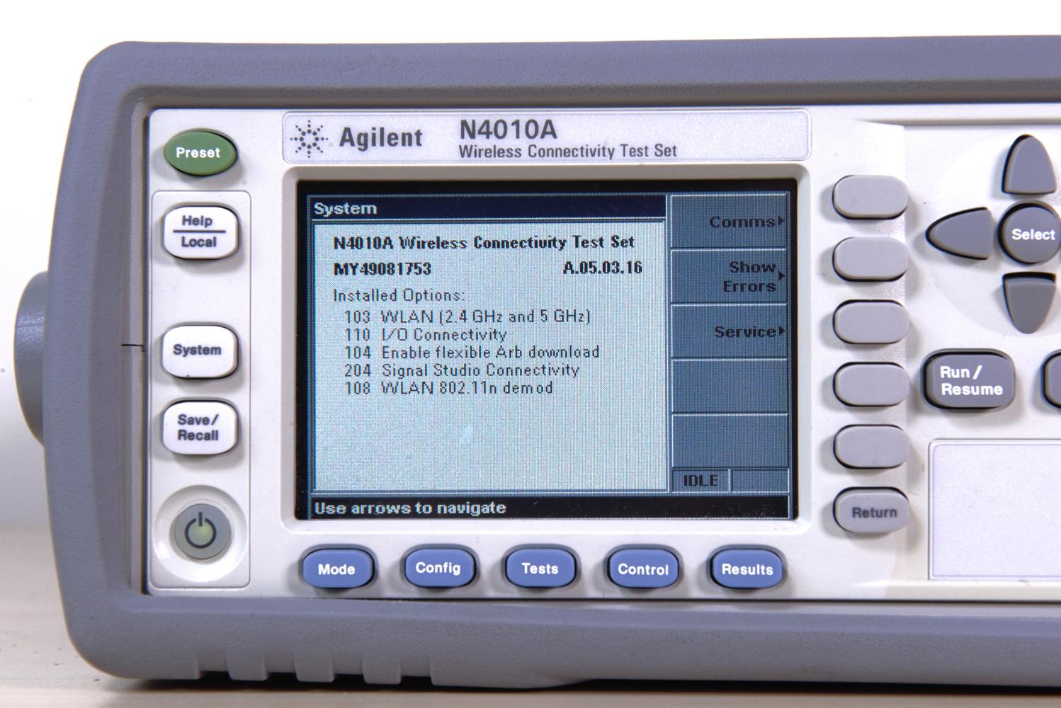Тестер радиокоммуникационный Agilent N4010A